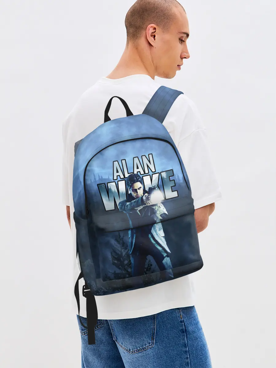 Рюкзак джинсовый / Alan Wake / Алан Уэйк