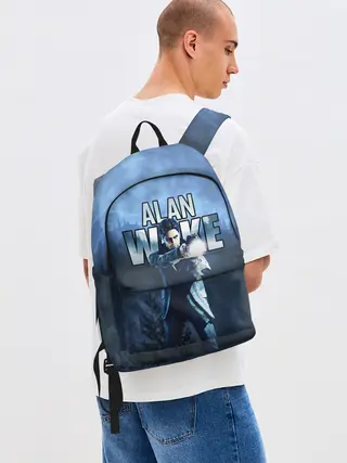 Рюкзак джинсовый / Alan Wake / Алан Уэйк