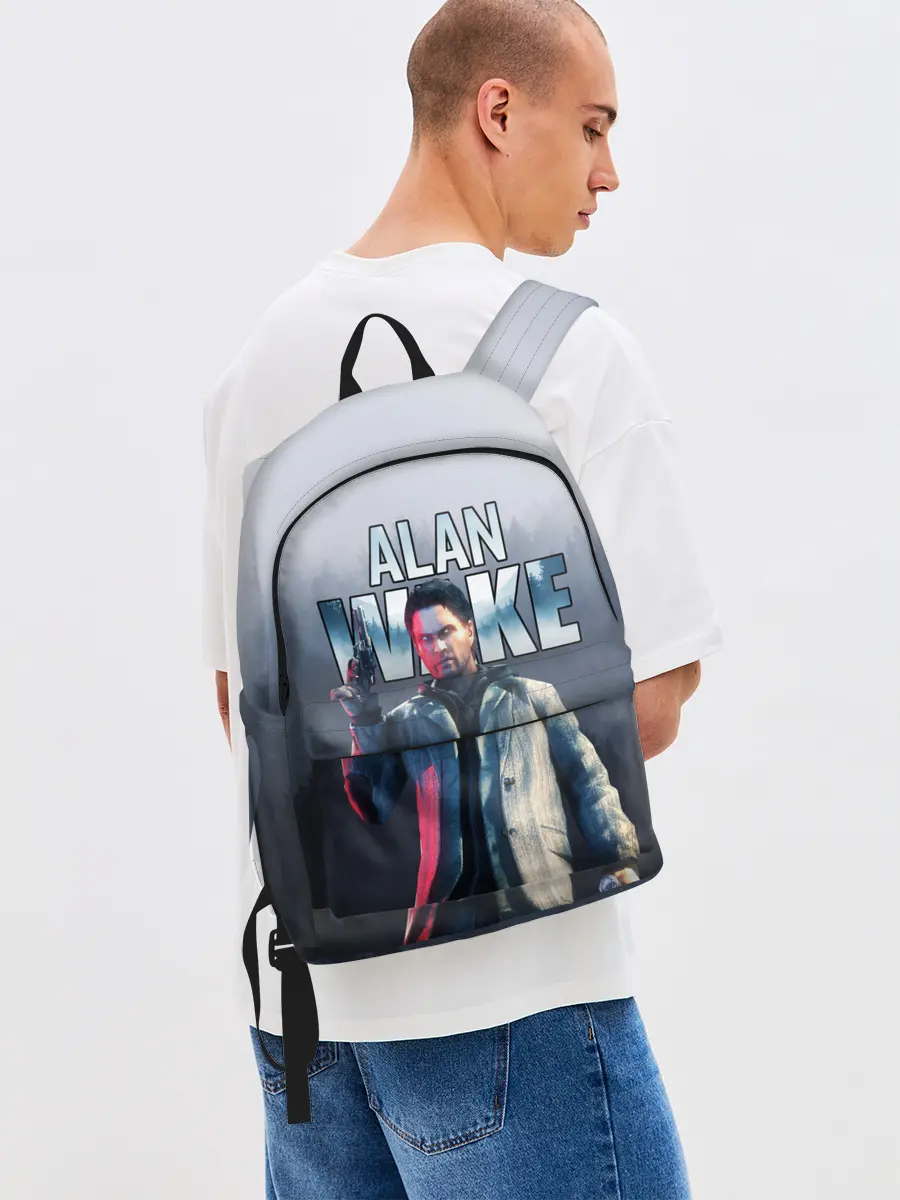 Рюкзак джинсовый / Алан Уэйк / Alan Wake