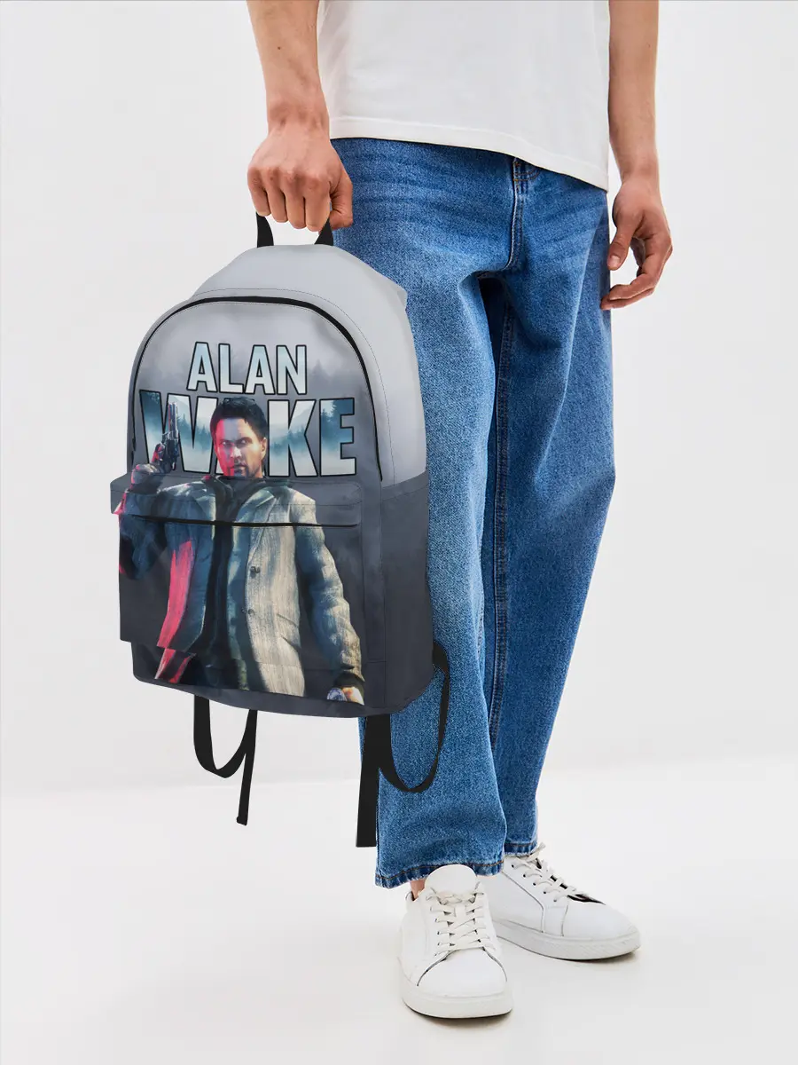 Рюкзак джинсовый / Алан Уэйк / Alan Wake