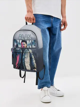 Рюкзак джинсовый / Алан Уэйк / Alan Wake
