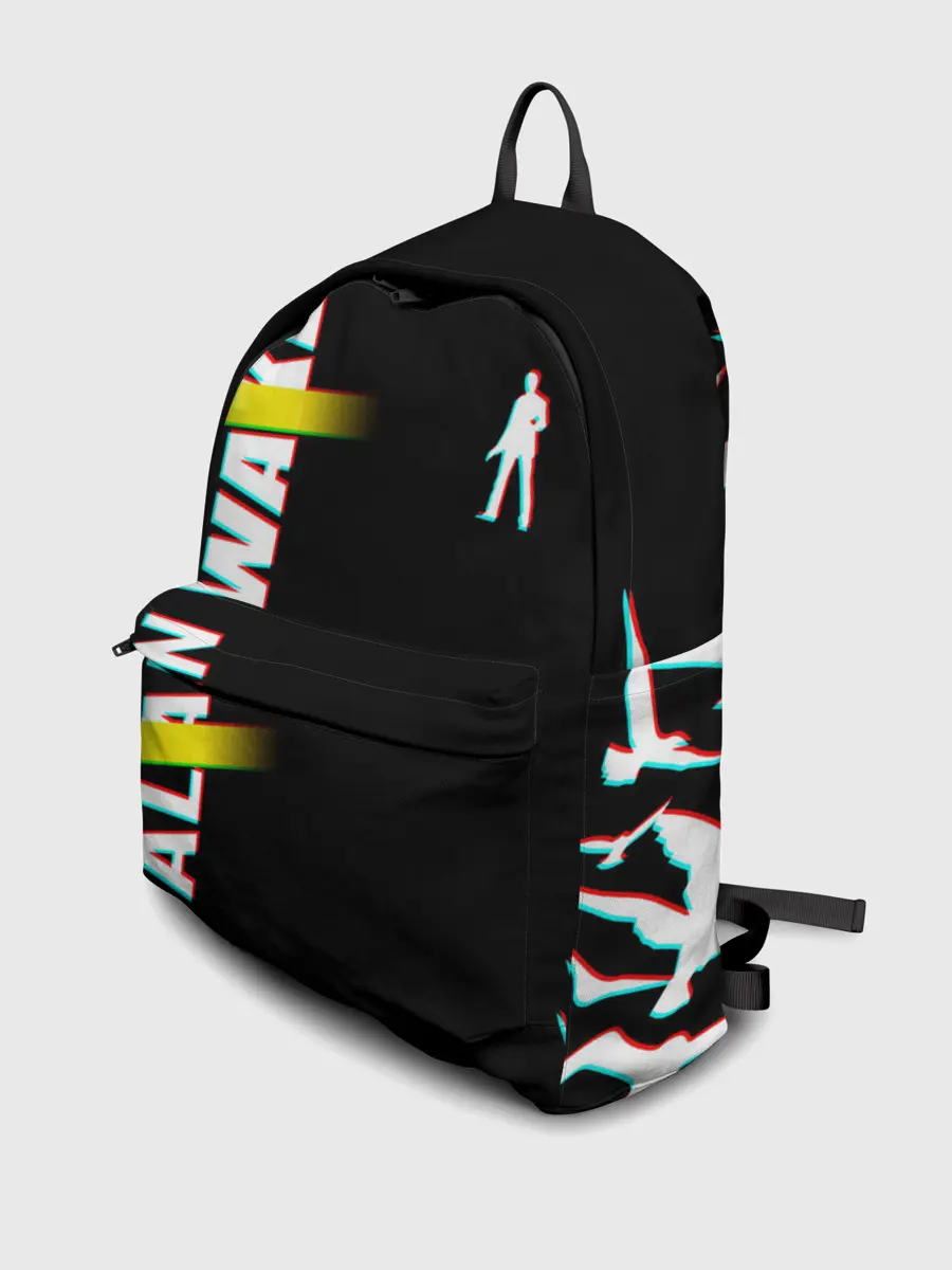 Рюкзак джинсовый / Alan Wake Glitch