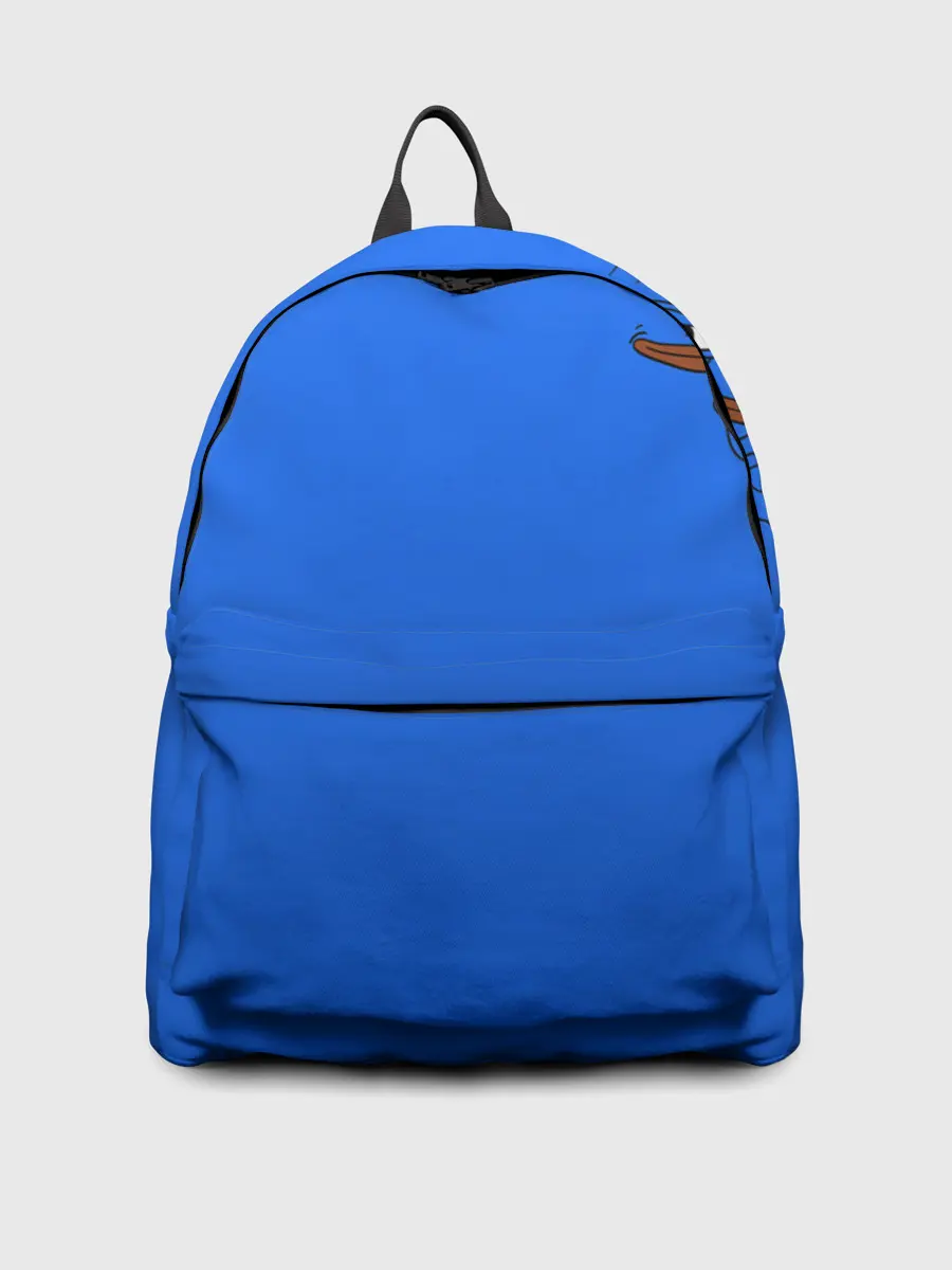 Рюкзак джинсовый / Лягушка мем