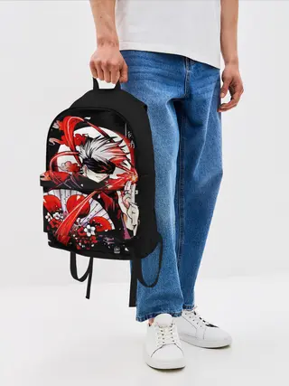 Рюкзак джинсовый / Сатору Годзё, Магическая битва