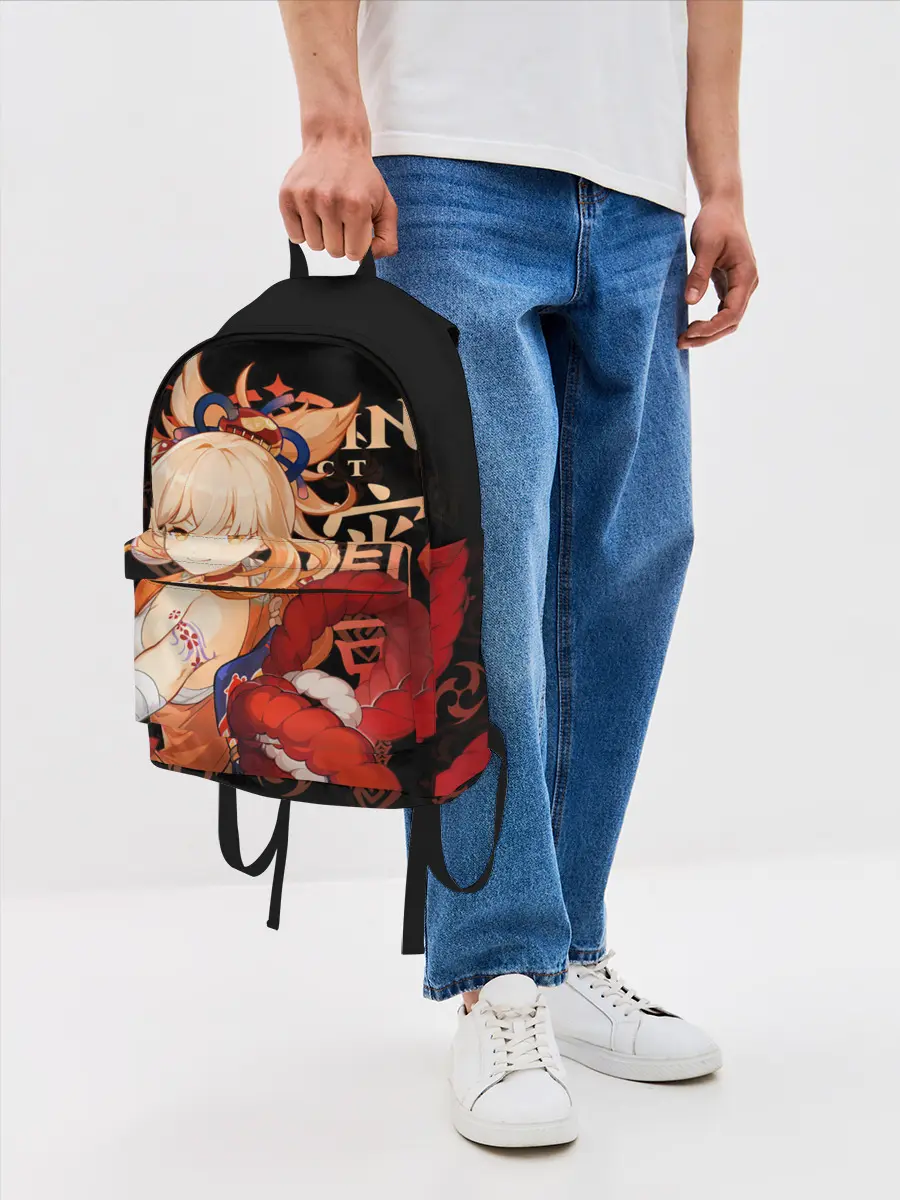 Рюкзак джинсовый / Ёимия / Genshin Impact