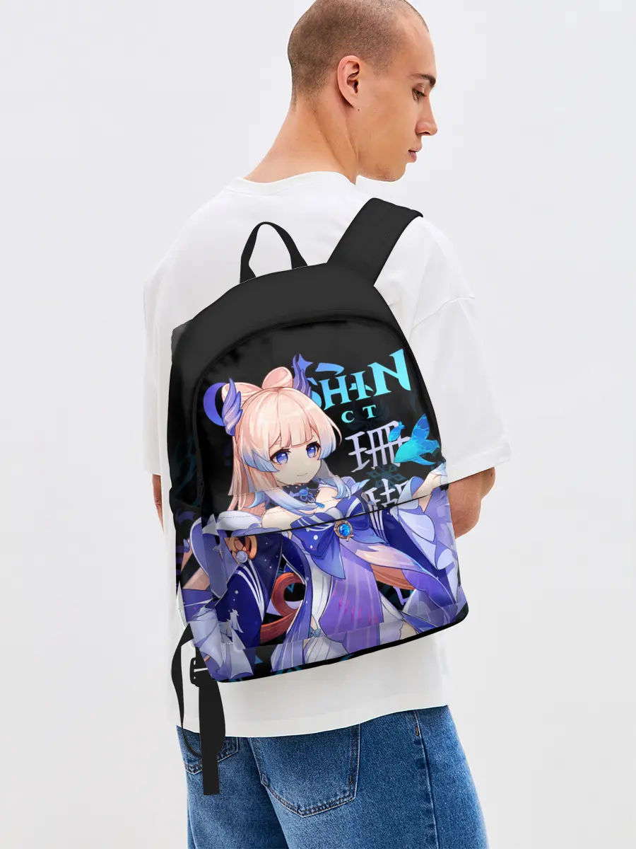 Рюкзак джинсовый / Кокоми / Genshin Impact