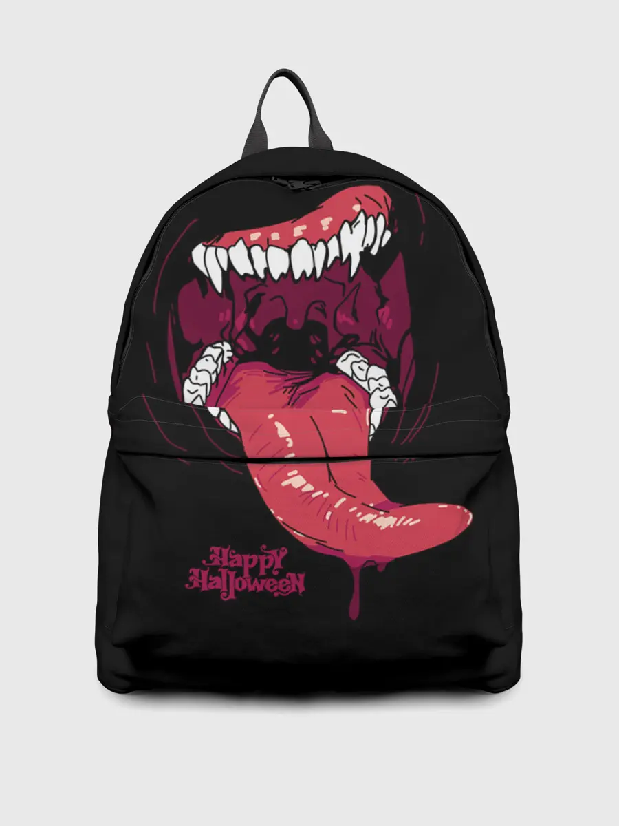 Рюкзак джинсовый / Пасть хищника