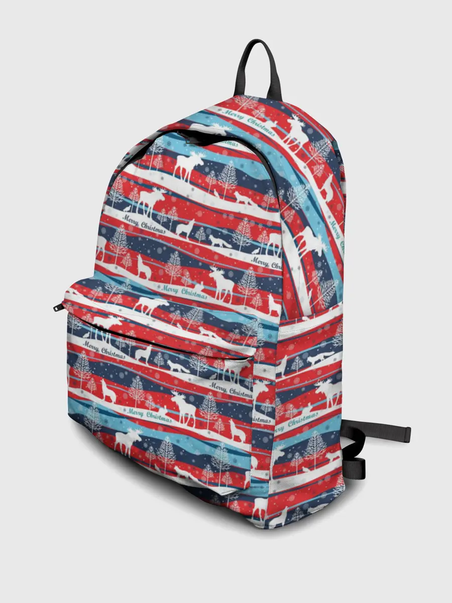Рюкзак джинсовый / Merry Christmas