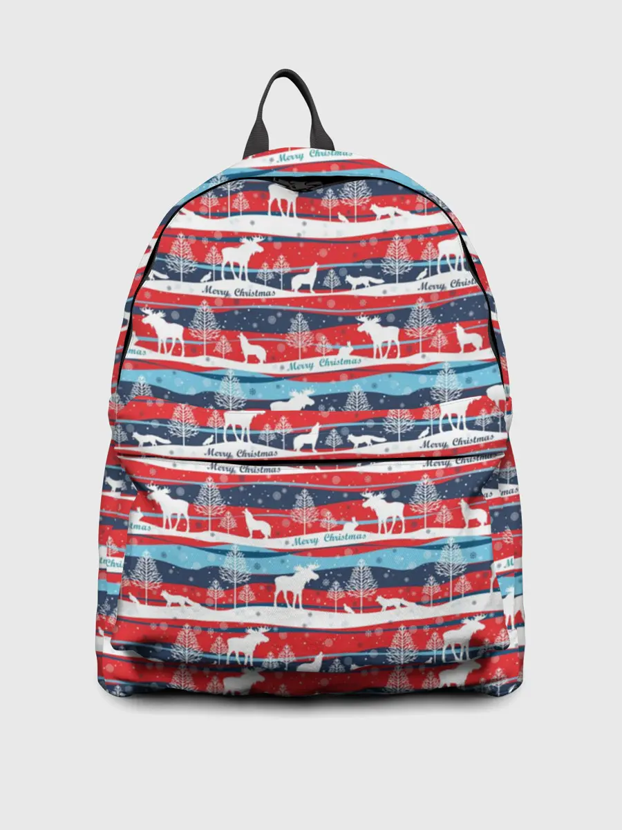 Рюкзак джинсовый / Merry Christmas