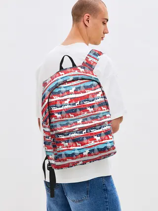 Рюкзак джинсовый / Merry Christmas