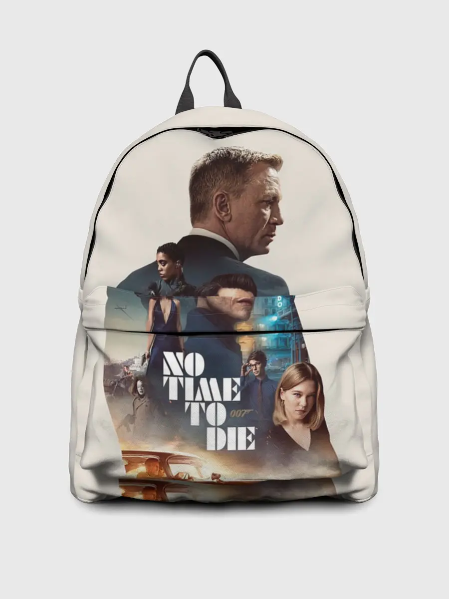 Рюкзак джинсовый / Не Время Умирать Бонд 007