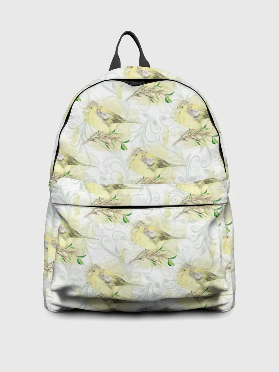 Рюкзак джинсовый / Маленькие птички