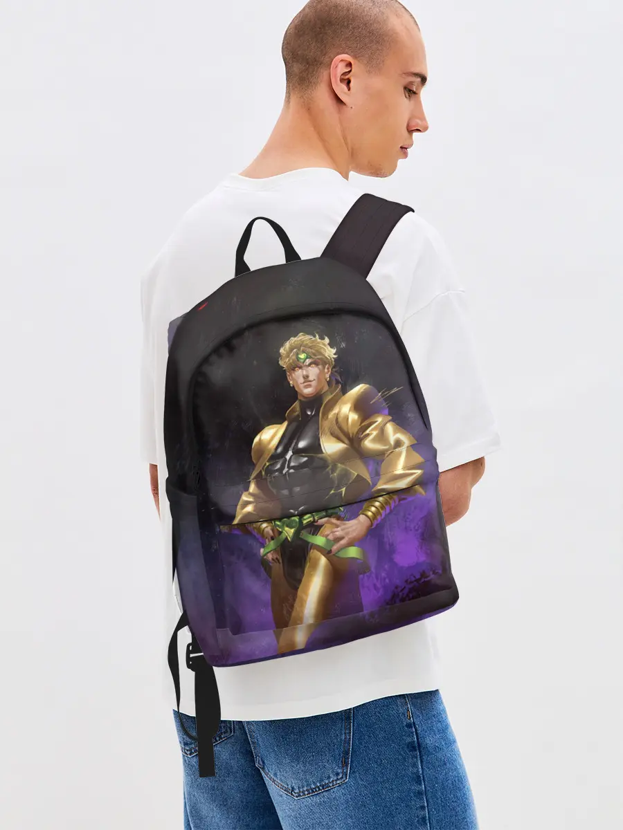 Рюкзак джинсовый / Дио Брандо Космический из ДЖО джо