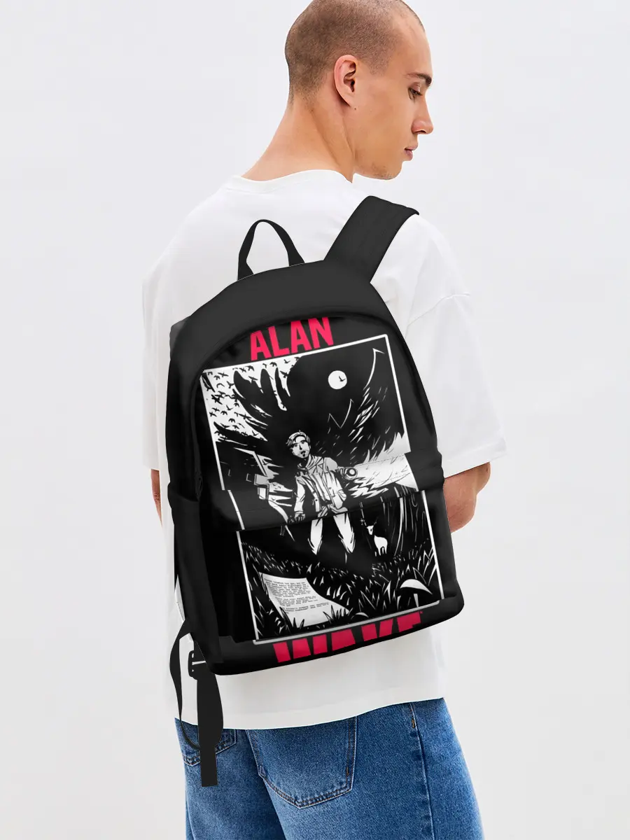 Рюкзак джинсовый / ALAN WAKE ART