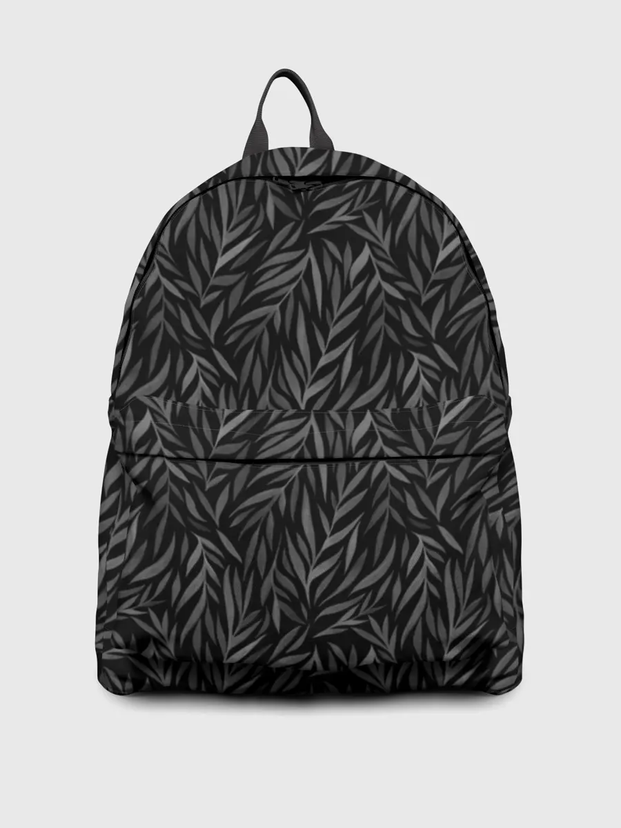 Рюкзак джинсовый / Растительный орнамент