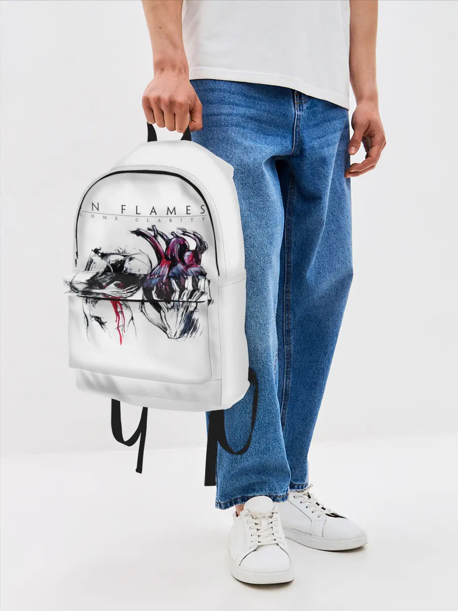 Рюкзак джинсовый / Come Clarity - In Flames
