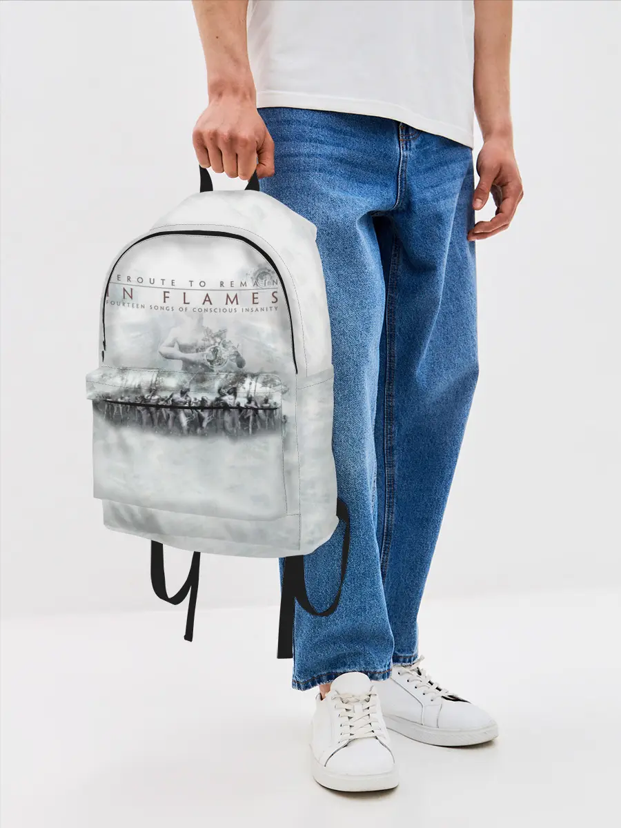 Рюкзак джинсовый / Reroute to Remain - In Flames