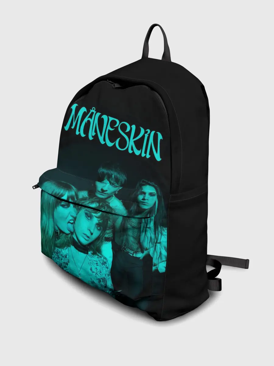 Рюкзак джинсовый / Maneskin. Fisheye Faces