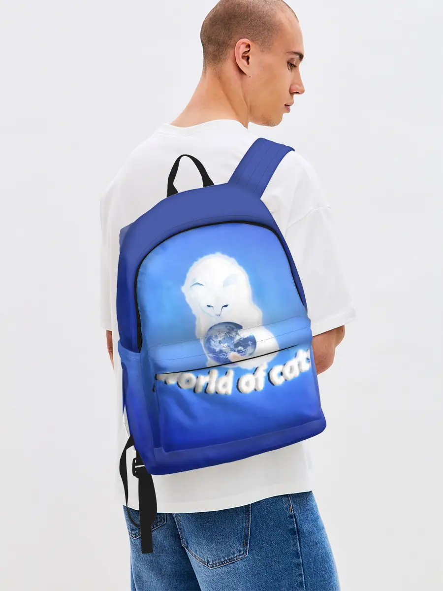 Рюкзак джинсовый / World of Cats