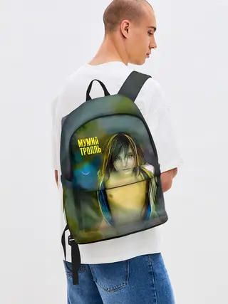 Рюкзак джинсовый / Точно ртуть алоэ - Мумий Тролль