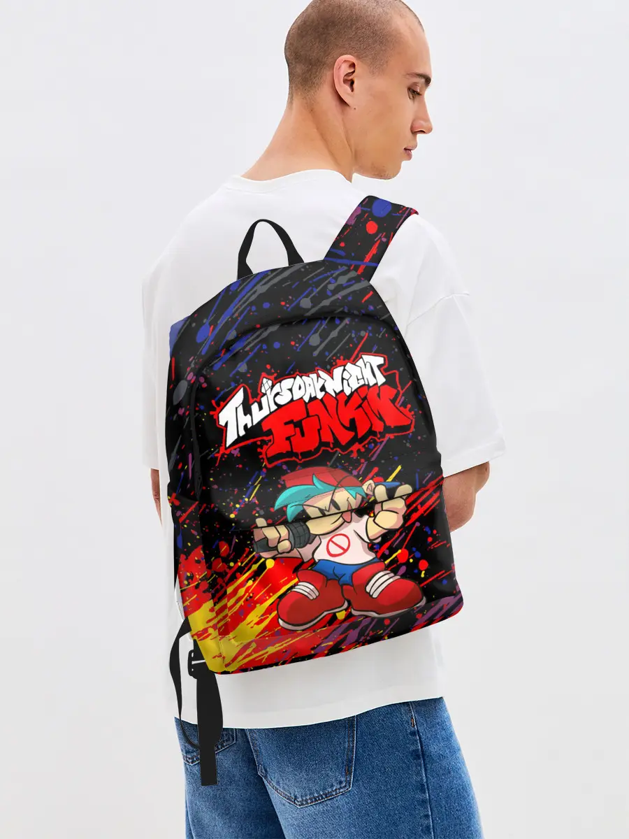 Рюкзак джинсовый / Friday Night Funkin