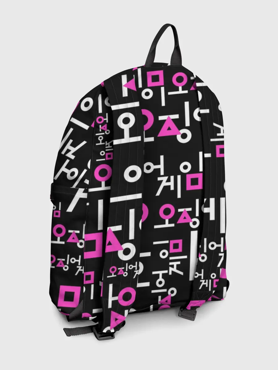 Рюкзак джинсовый / Игра в кальмара