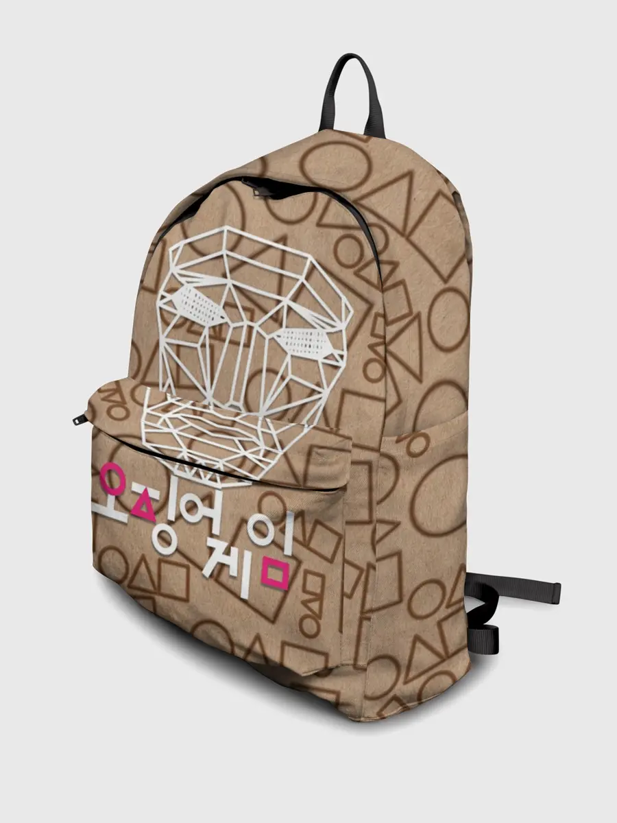 Рюкзак джинсовый / Распорядитель / Игра в кальмара