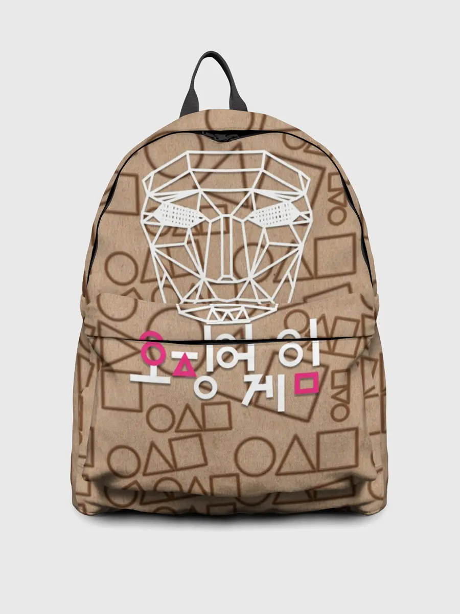 Рюкзак джинсовый / Распорядитель / Игра в кальмара