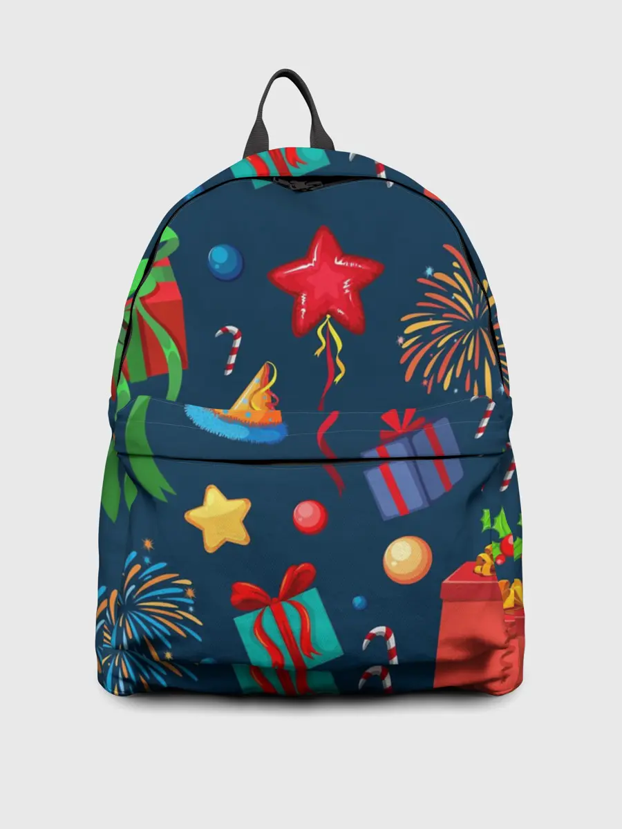 Рюкзак джинсовый / Новогодний Паттерн!