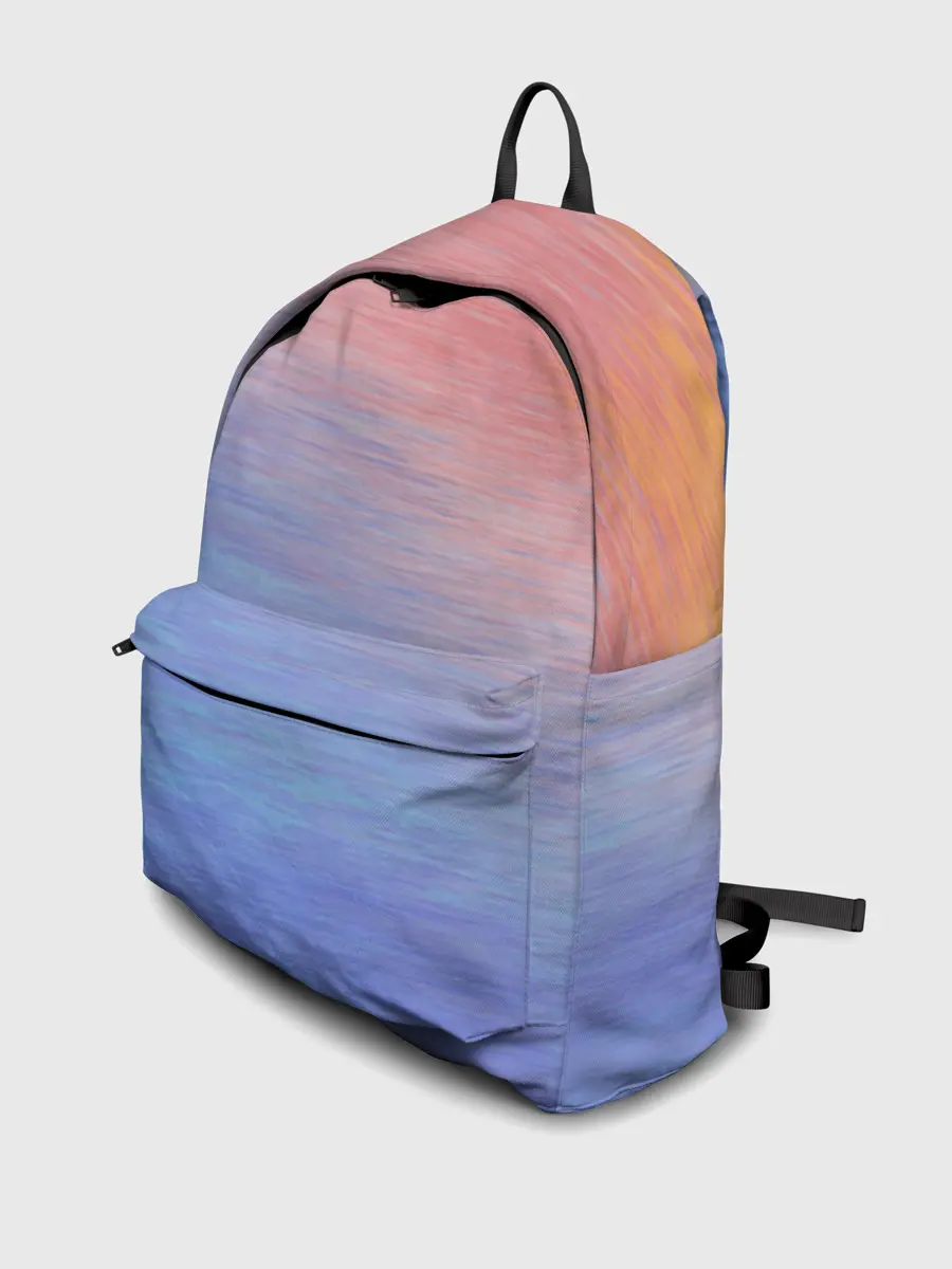 Рюкзак джинсовый / Закат в море