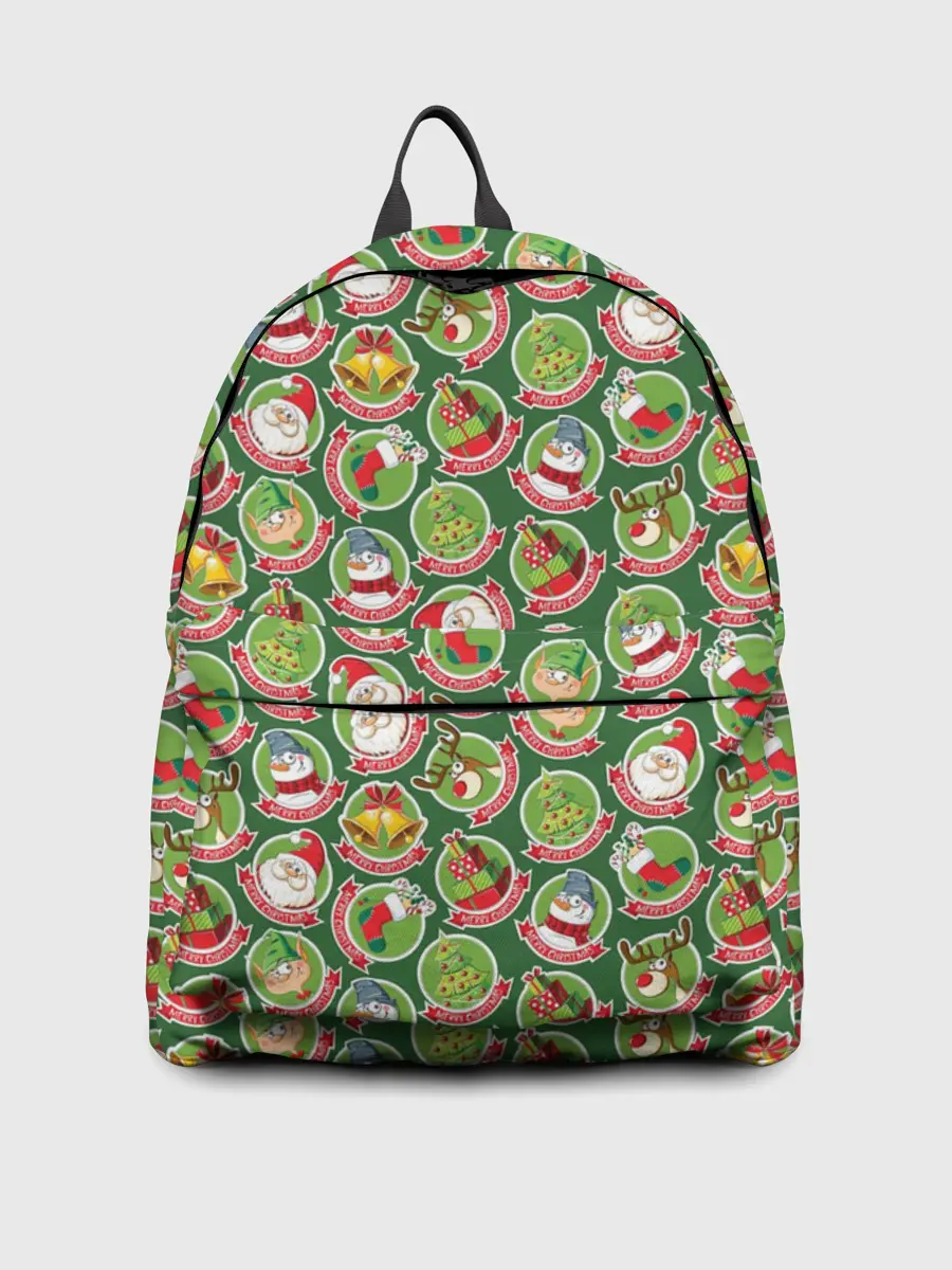 Рюкзак джинсовый / Новогодние Персонажи