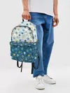 Рюкзак джинсовый / Падают Снежинки