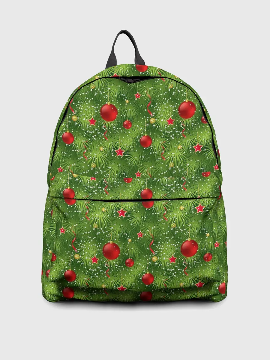 Рюкзак джинсовый / Зелёная Ёлка