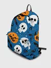 Рюкзак джинсовый / ЧЕРЕПА И ТЫКВЫ | HALLOWEEN