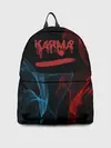 Рюкзак джинсовый / Karma, No Fun