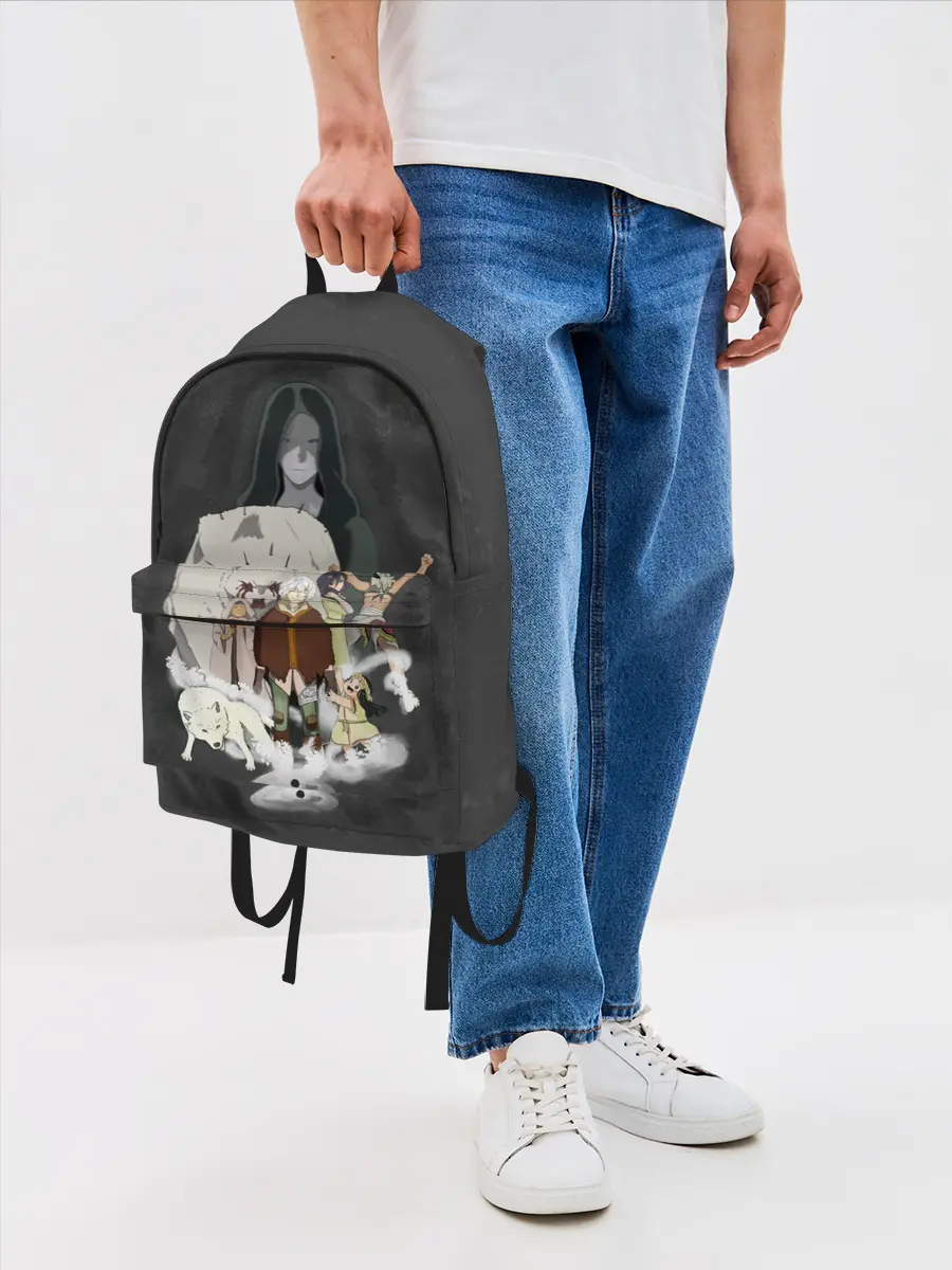 Рюкзак джинсовый / для тебя бессмертный Фуши