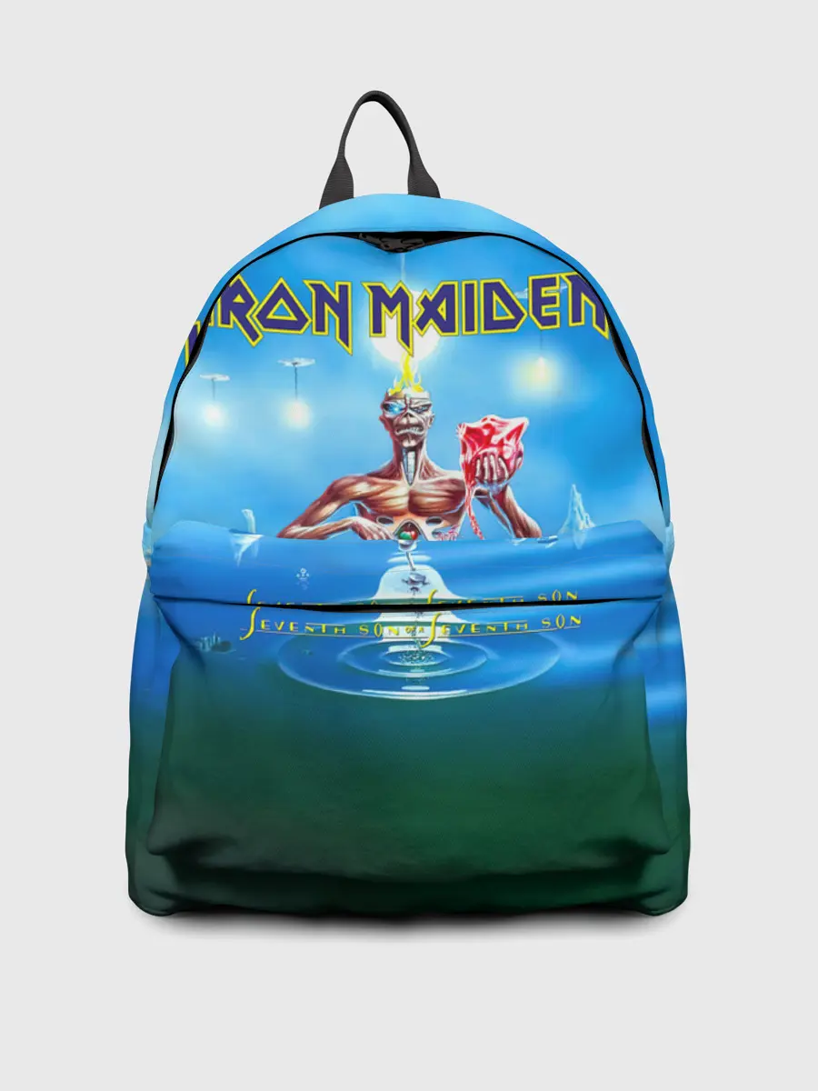 Рюкзак джинсовый / Seventh Son of a Seventh Son - Iron Maiden