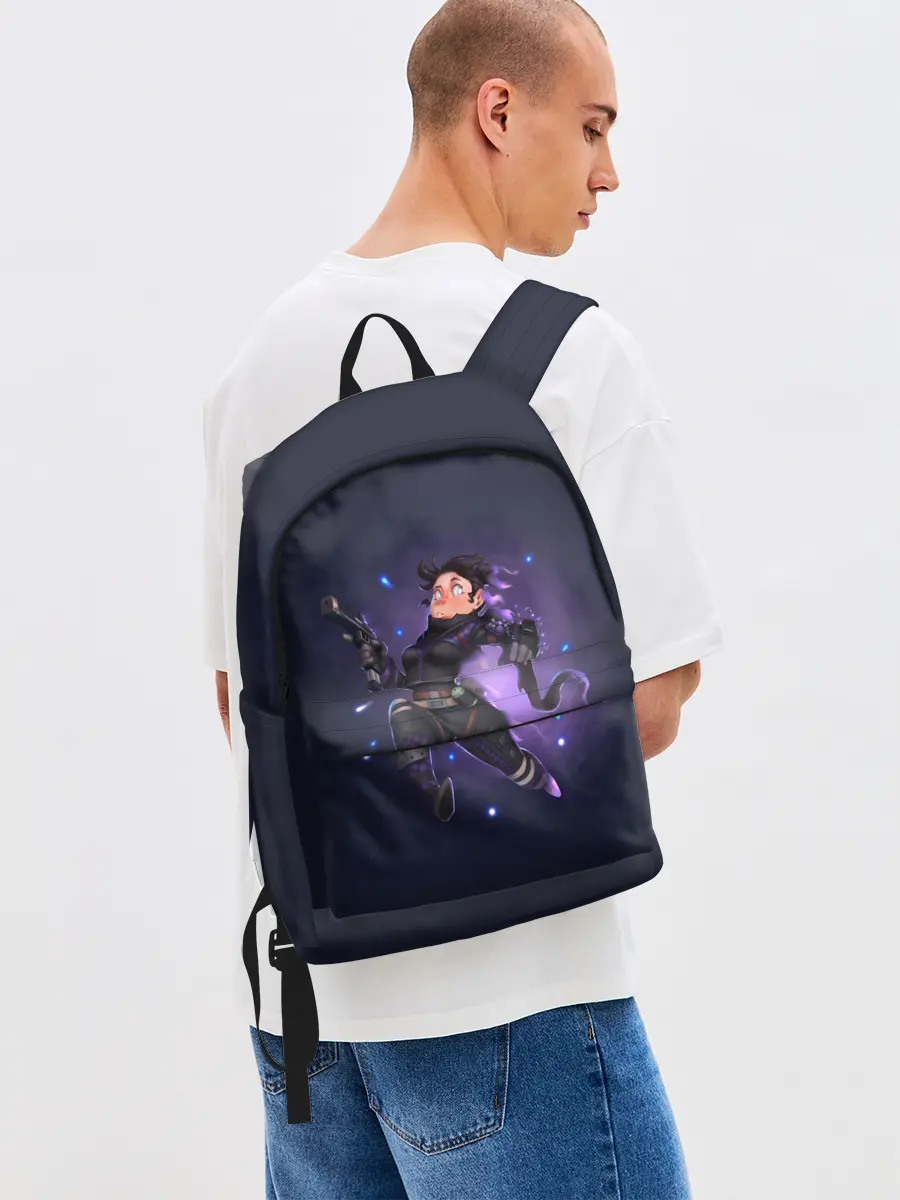 Рюкзак джинсовый / Межпространственный боец