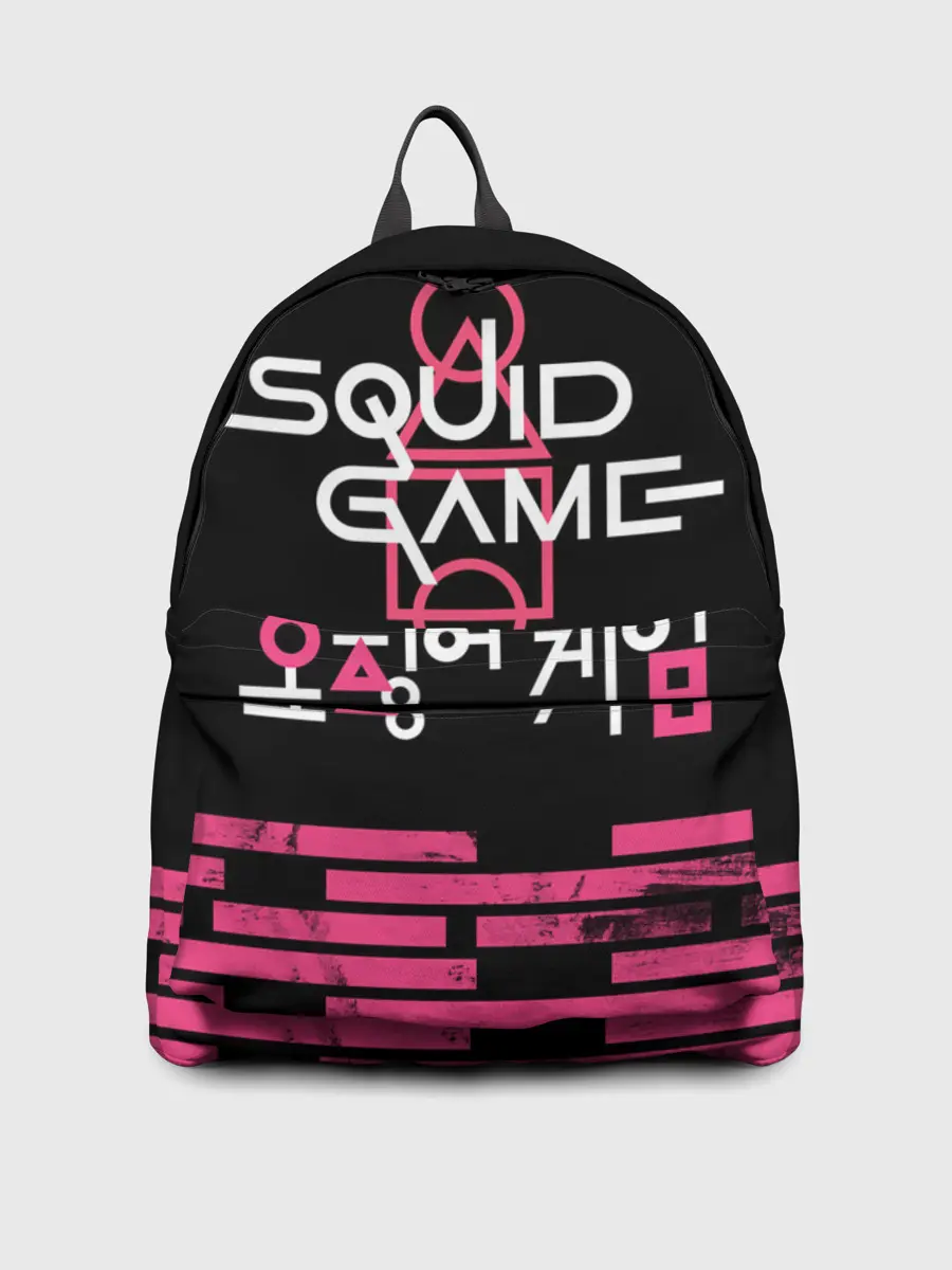 Рюкзак джинсовый / SQUID GAME [ALL LOGO]