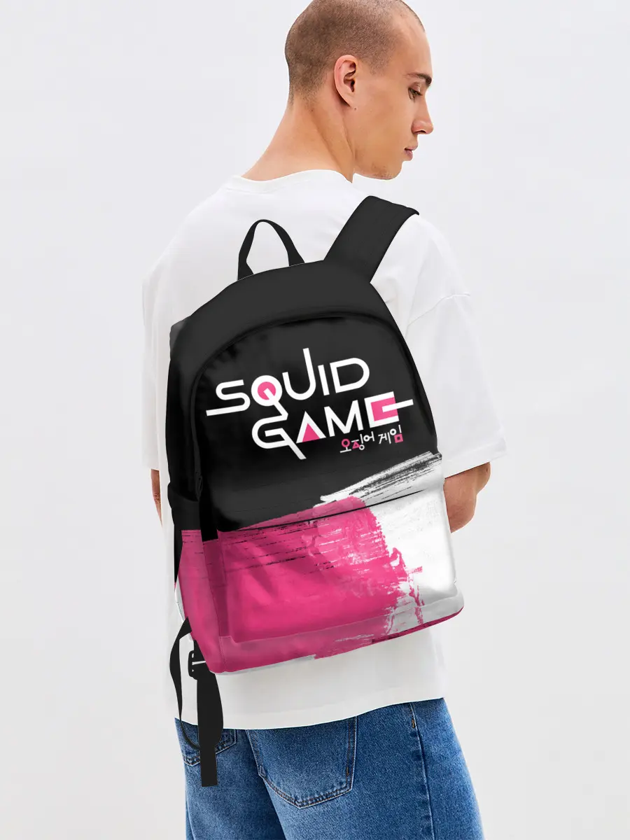 Рюкзак джинсовый / SQUID GAME