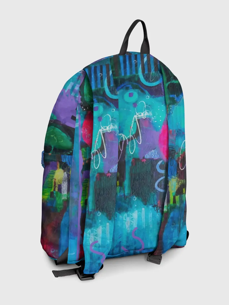 Рюкзак джинсовый / Морская глубина