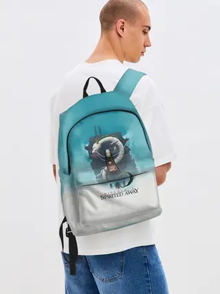 Рюкзак джинсовый / Каонаси и Хаку Унесённые призраками