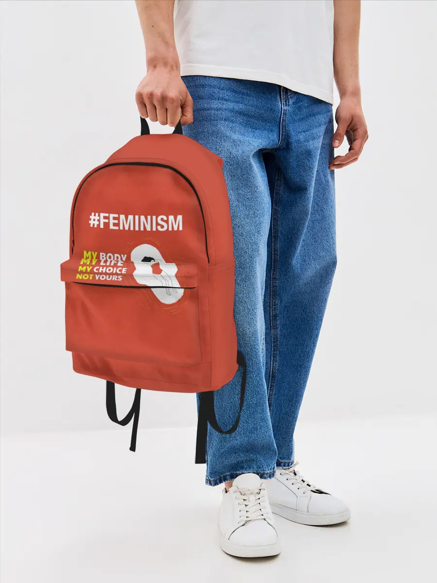 Рюкзак джинсовый / Моё тело Мой выбор