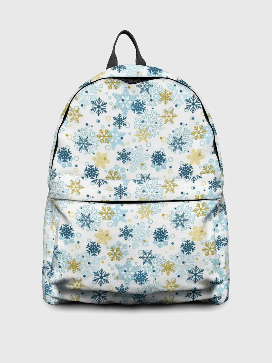 Рюкзак джинсовый / Снежинки Кружатся