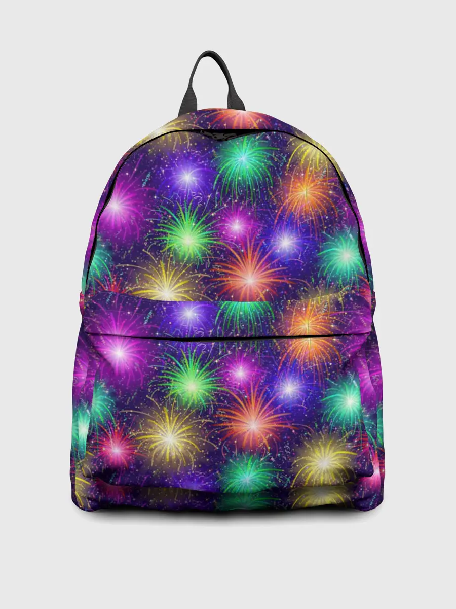 Рюкзак джинсовый / Фейерверк