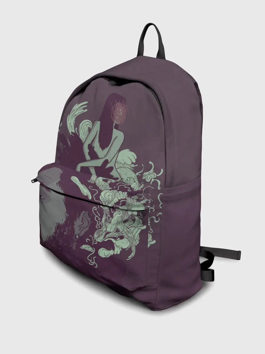 Рюкзак джинсовый / Психоделический Эйбл