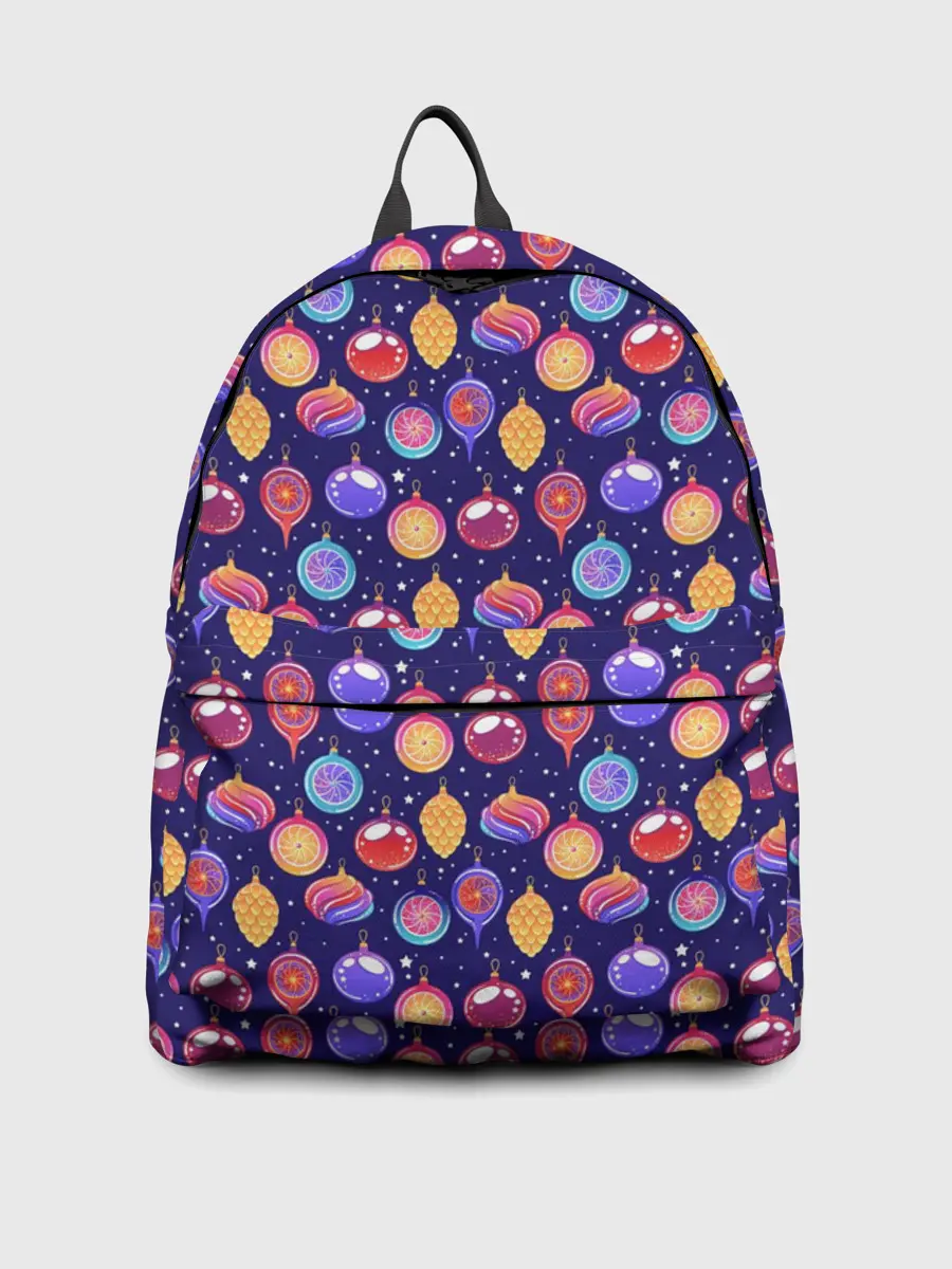 Рюкзак джинсовый / Новогодние Ёлочные Украшения