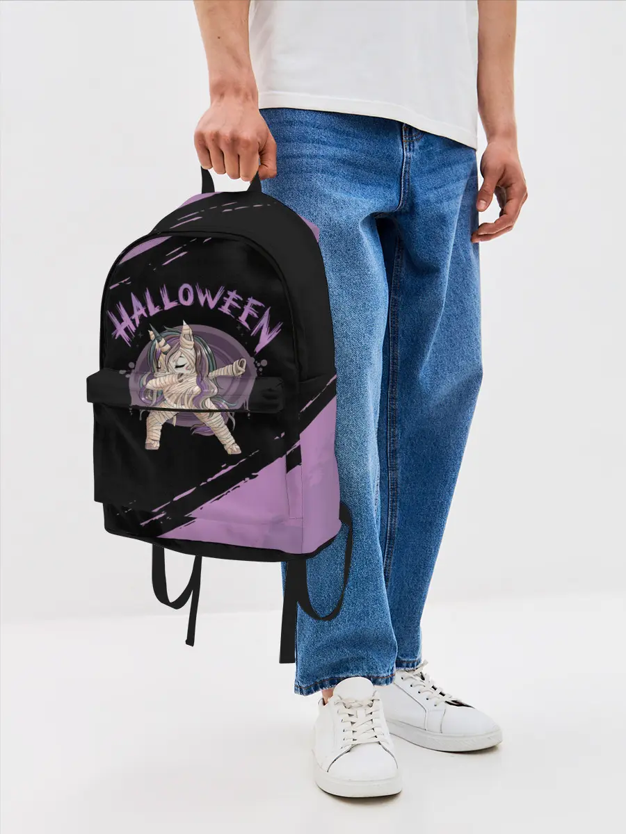 Рюкзак джинсовый / Dab Unicorn Halloween