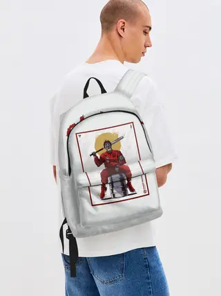 Рюкзак джинсовый / SLIPKNOT | Shawn Crahan