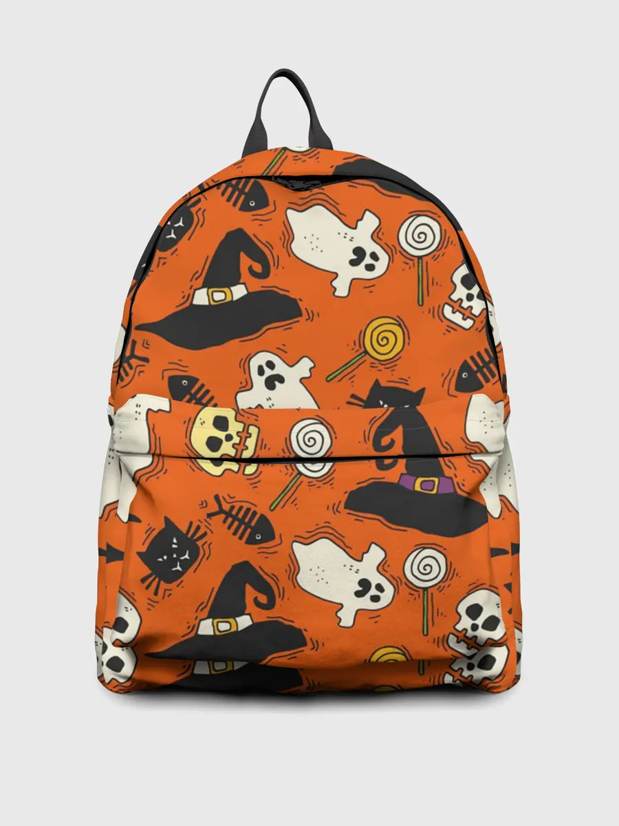 Рюкзак джинсовый / Хэллоуинские шалости